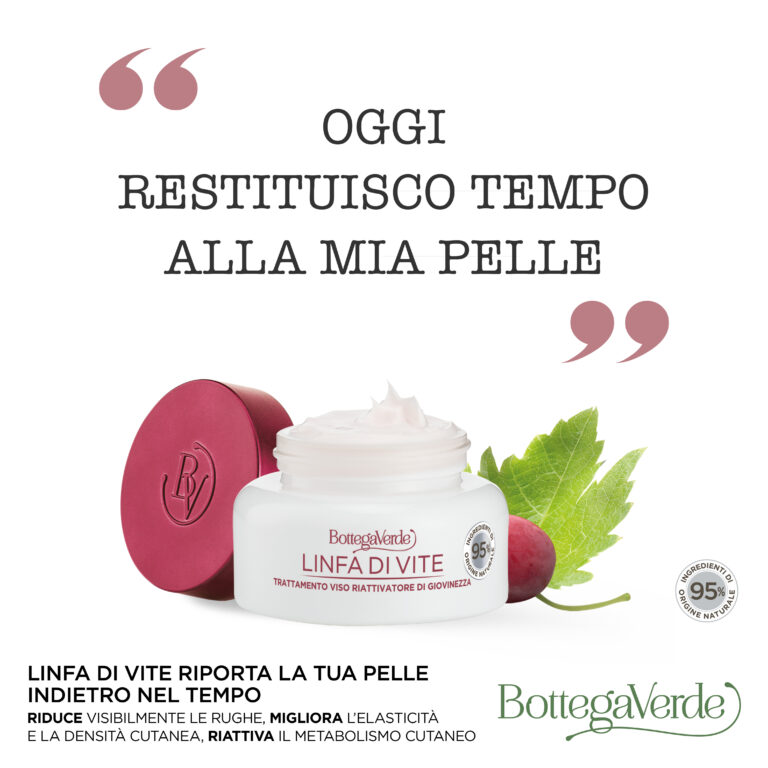 Oggi restituisci tempo alla tua pelle!