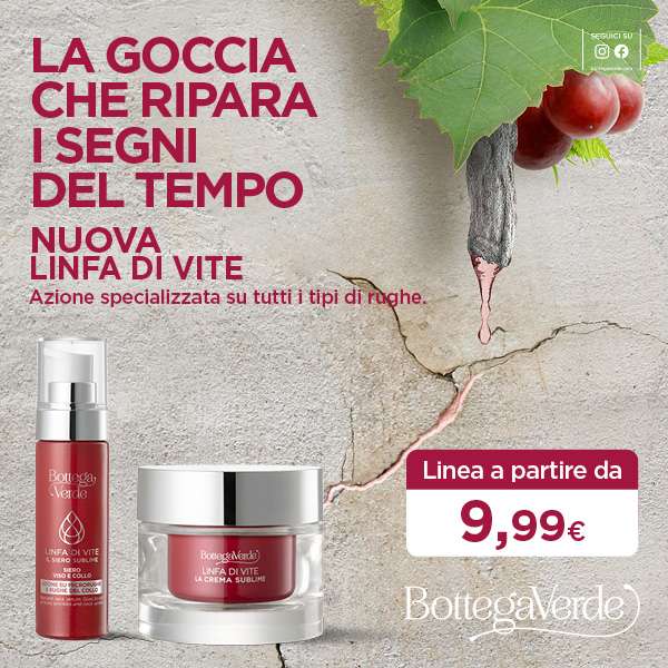 Nuova linea Linfa di vite