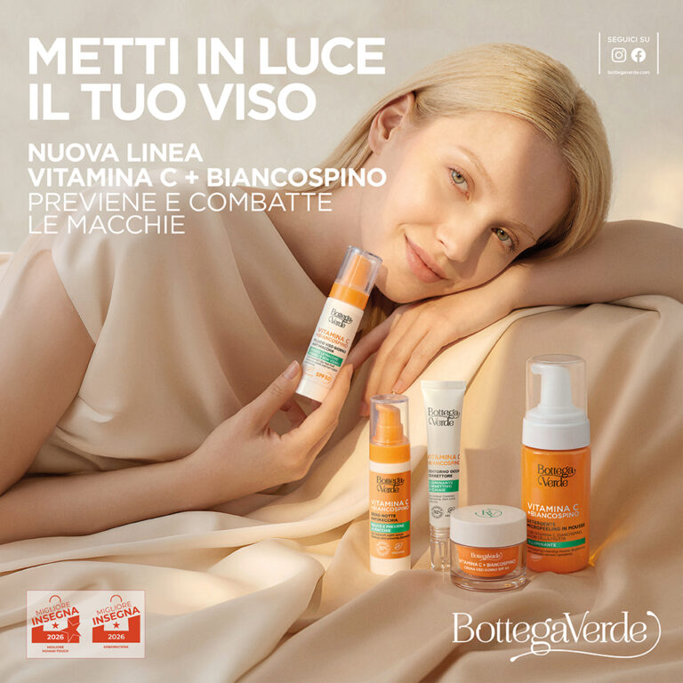 Nuova linea Vitamina C & Biancospino – BOTTEGA VERDE